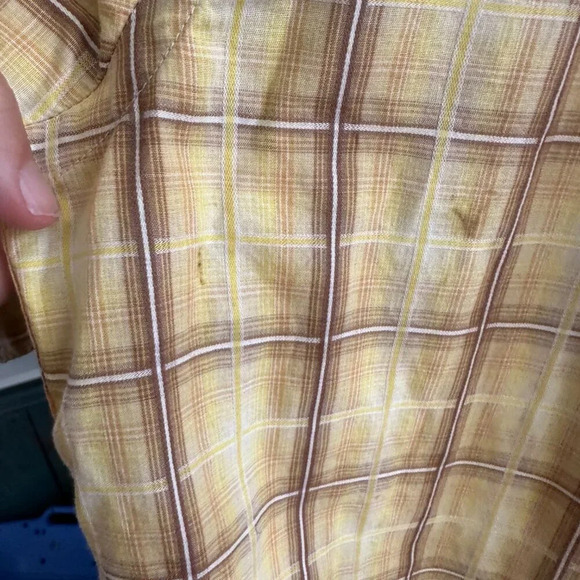 Sean John Yellow Button Down Shirt Size XXXL - Picture 4 of 9